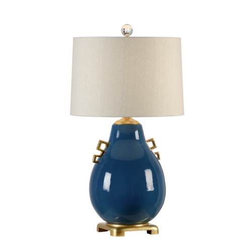 Blue Table Lamp